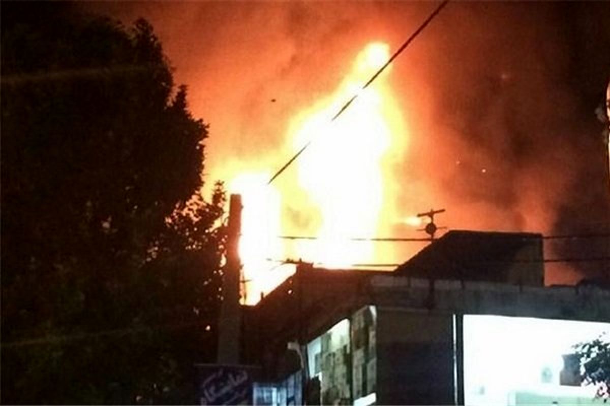 فوت ۲ شهروند استان مرکزی در آتش سوزی هتل زوار نجف