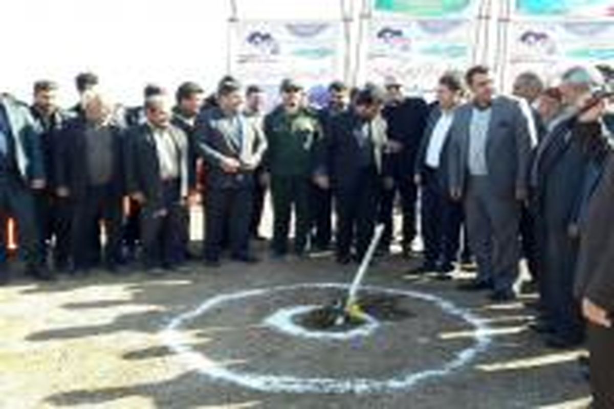 کلنگ زنی سالن سرپوشیده در روستای کیلانگشه