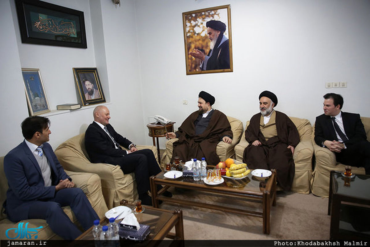 سفیر آلمان در ایران با یادگار امام (ره) دیدار کرد