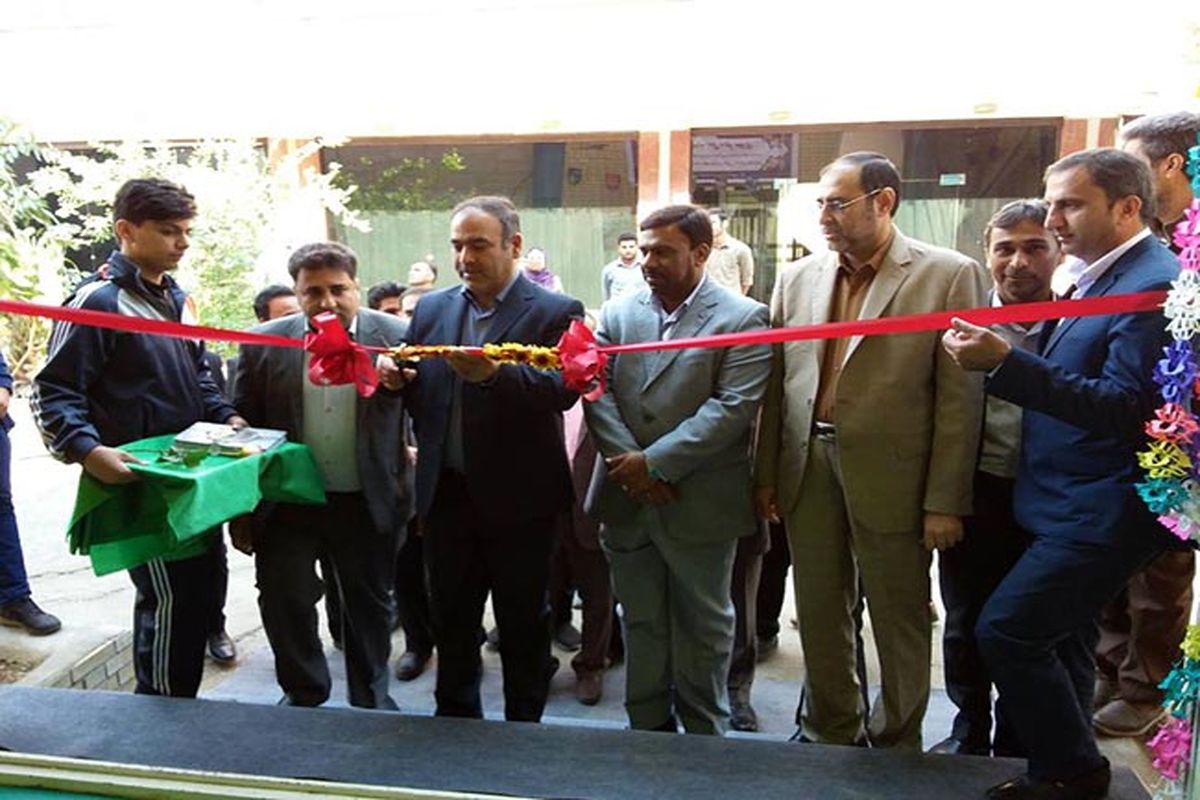 سالن ورزشی دبیرستان شهید حقانی ناحیه یک بندرعباس افتتاح شد