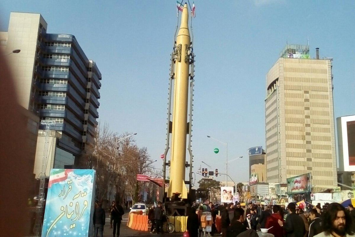 نمایش اقتدار موشکی در ایران