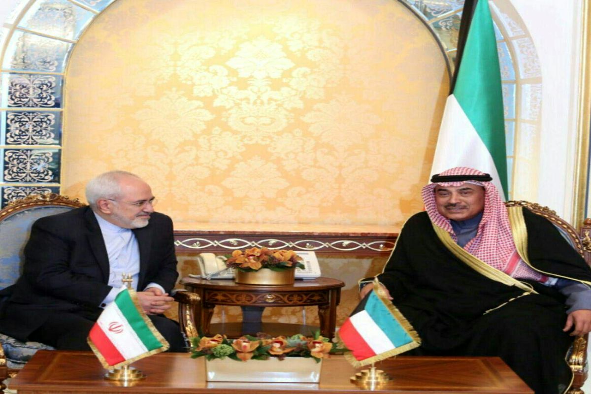 دیدار ظریف با وزیر امور خارجه کویت