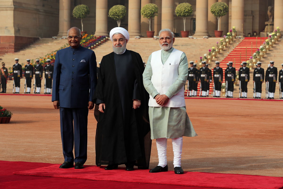 آغاز مراسم استقبال رسمی رئیس جمهور و نخست وزیر هندوستان