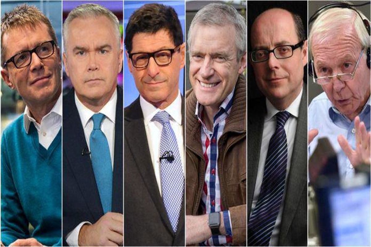 اقدام جالب ۶ کارمند مرد بی بی سی