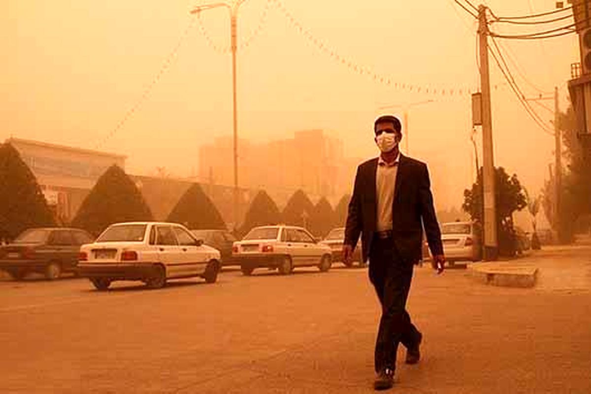 آسمان خوزستان دوباره غبارآلود می شود