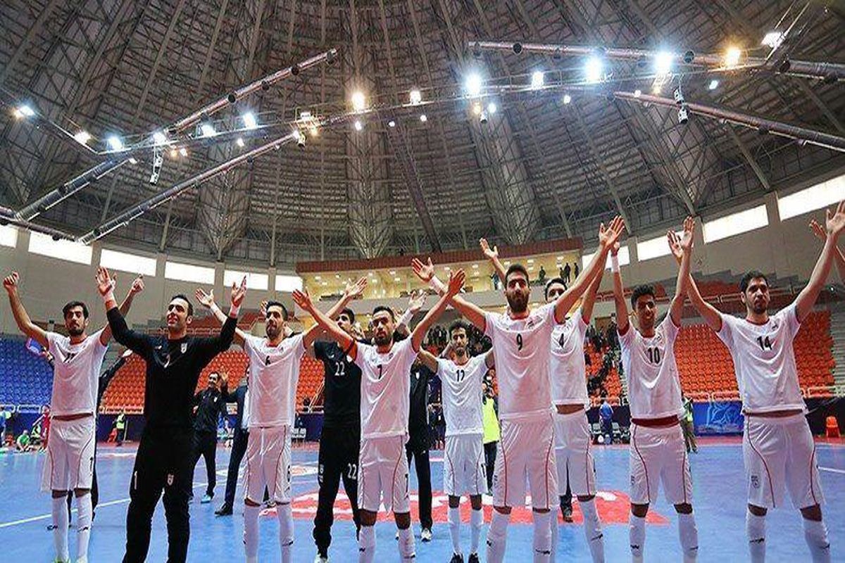 تیم ملی فوتسال ایران به مصاف برزیل، ایتالیا و فرانسه می‌رود