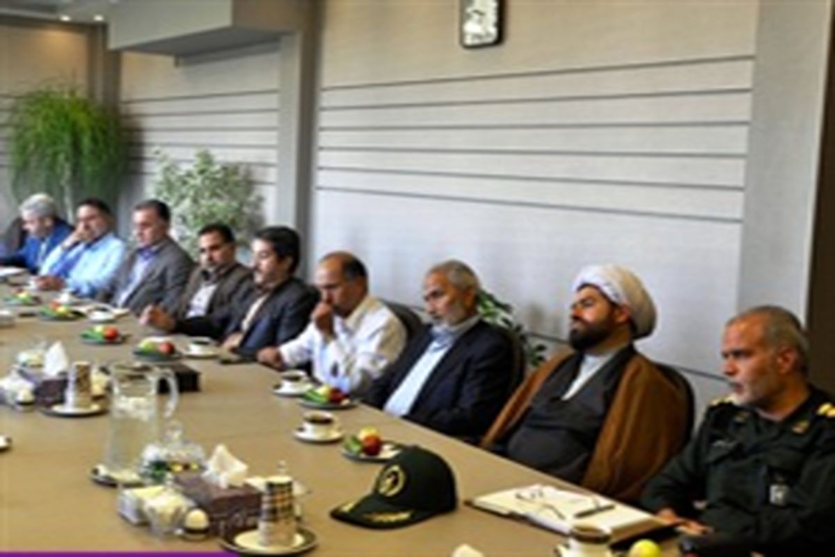 برگزاری جلسه ستاد غبار روبی مساجد شهرستان شهریار