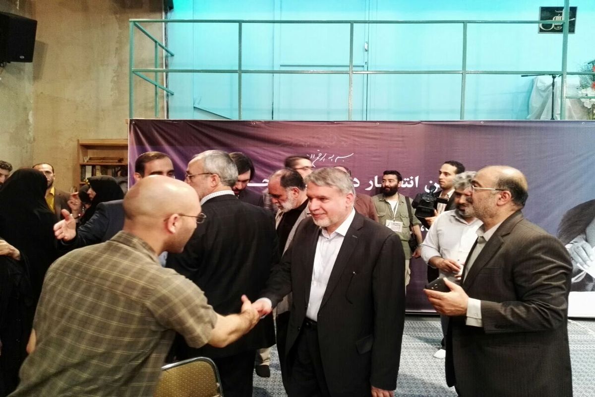 حضور وزیر فرهنگ و ارشاد اسلامی در پای صندوق رای