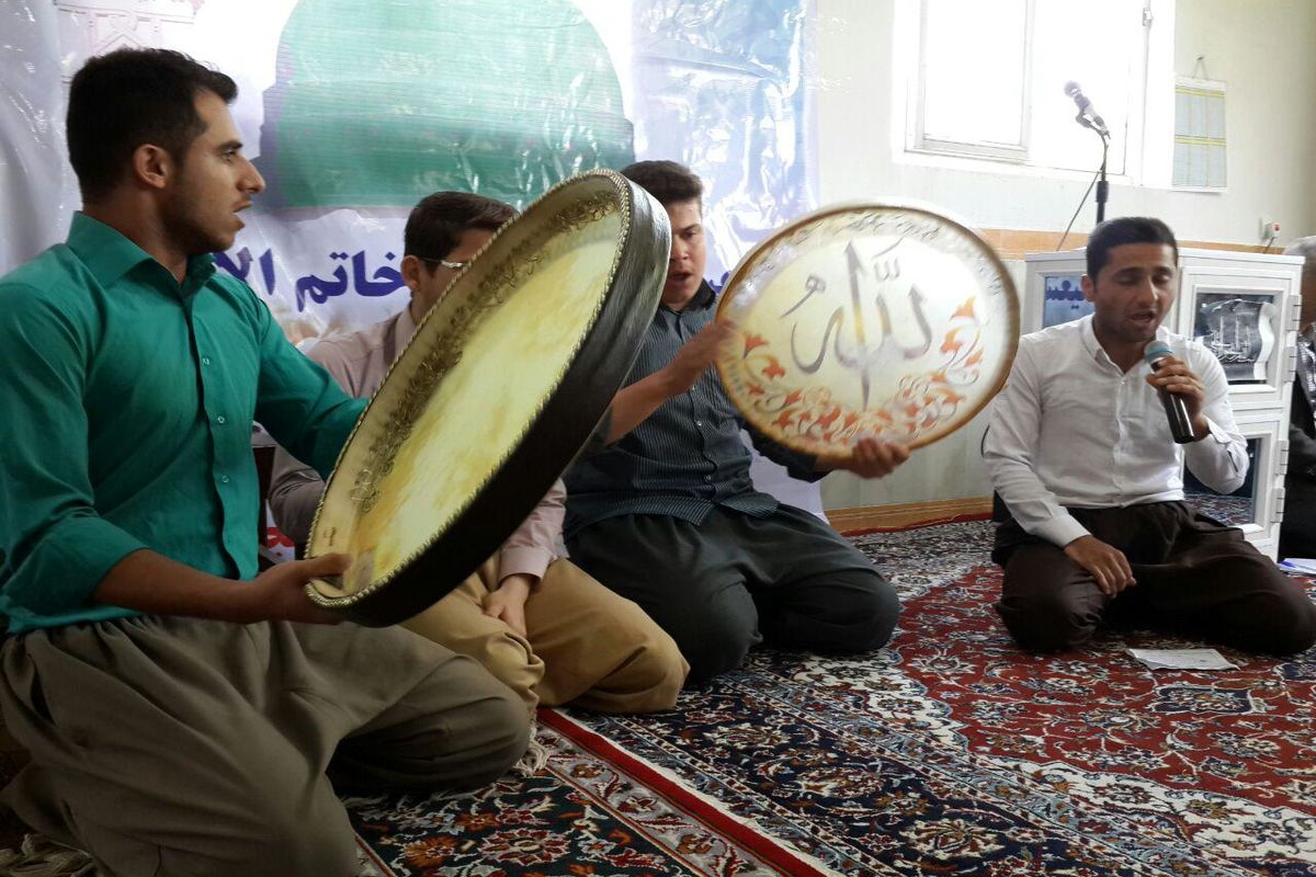 جشن عید مبعث در ریجاب برگزار شد