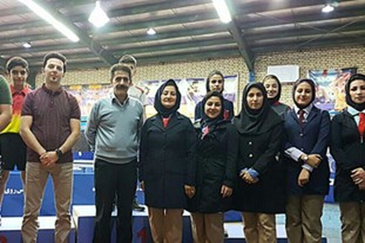 مسابقات آزاد تنیس روی میز بانوان در کرمانشاه برگزار شد+ تصاویر