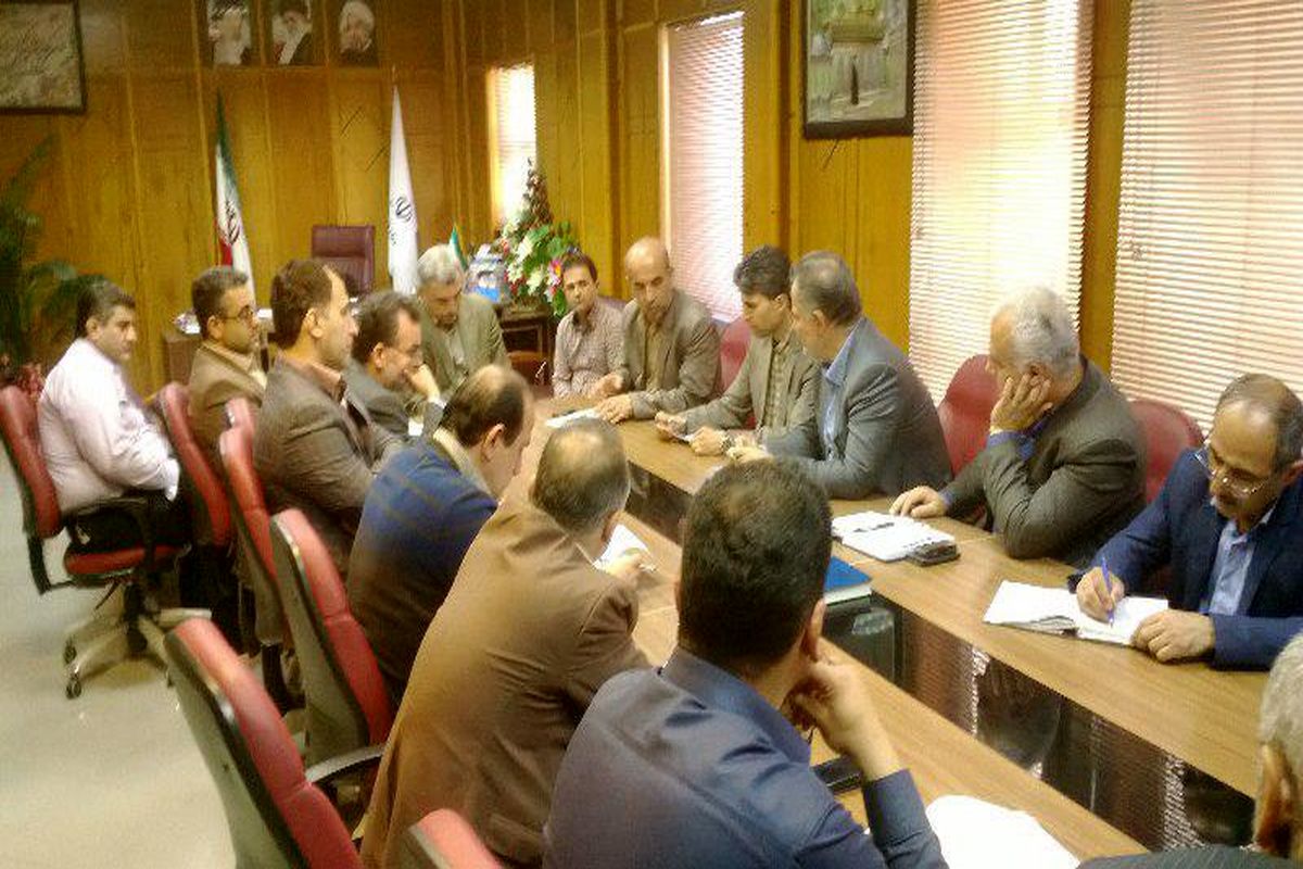 برگزاری جلسه مدیریت پسماند در فرمانداری رضوانشهر