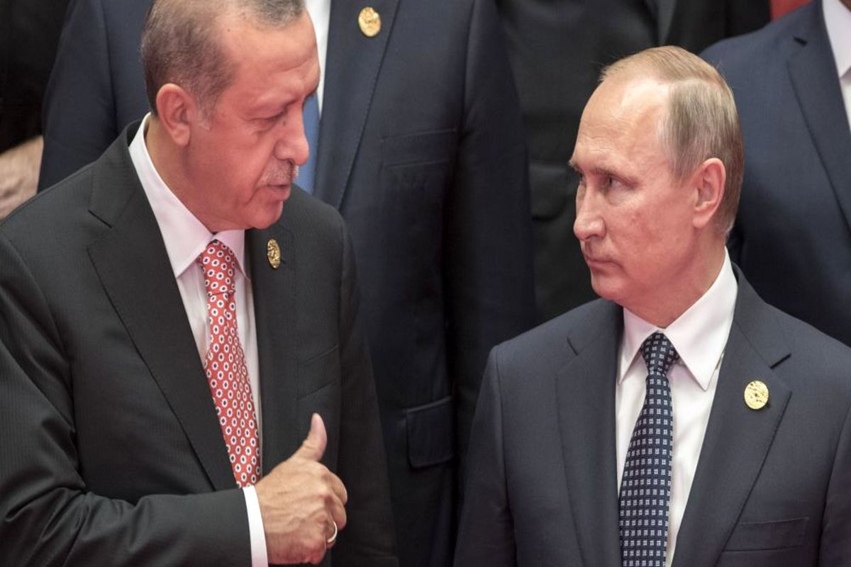 گفتگوی پوتین و اردوغان درباره بحران قطر