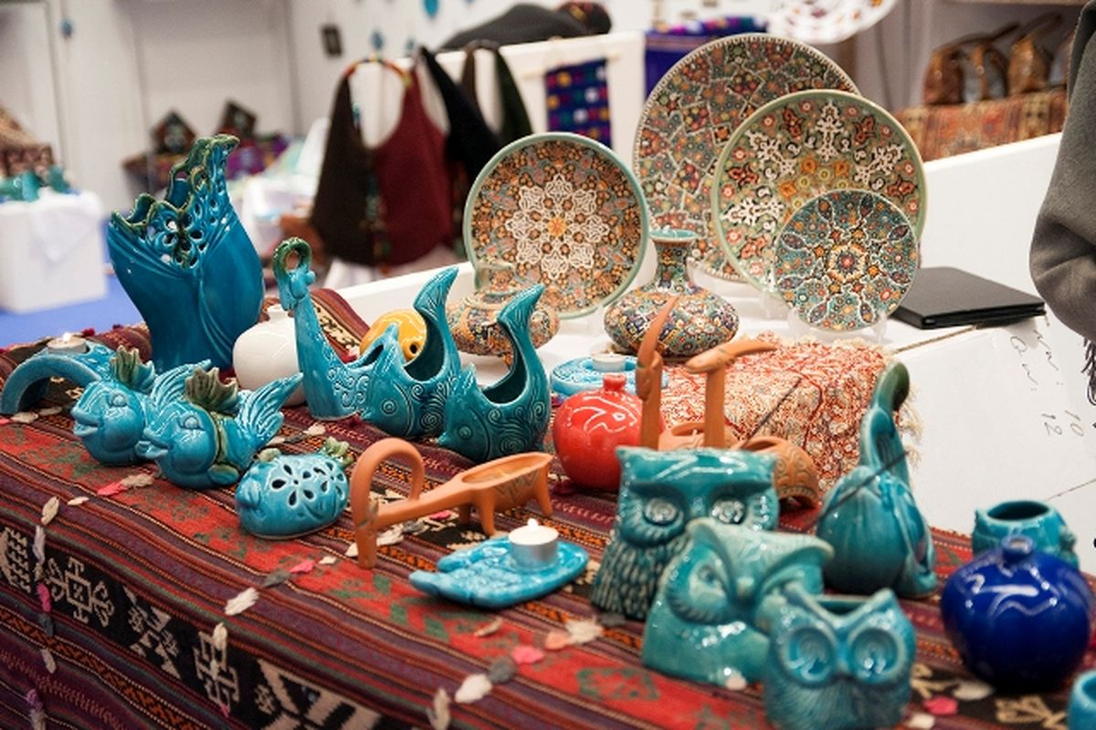 نمایشگاه صنایع دستی در مجموعه تجاری سیتی سنتر اصفهان