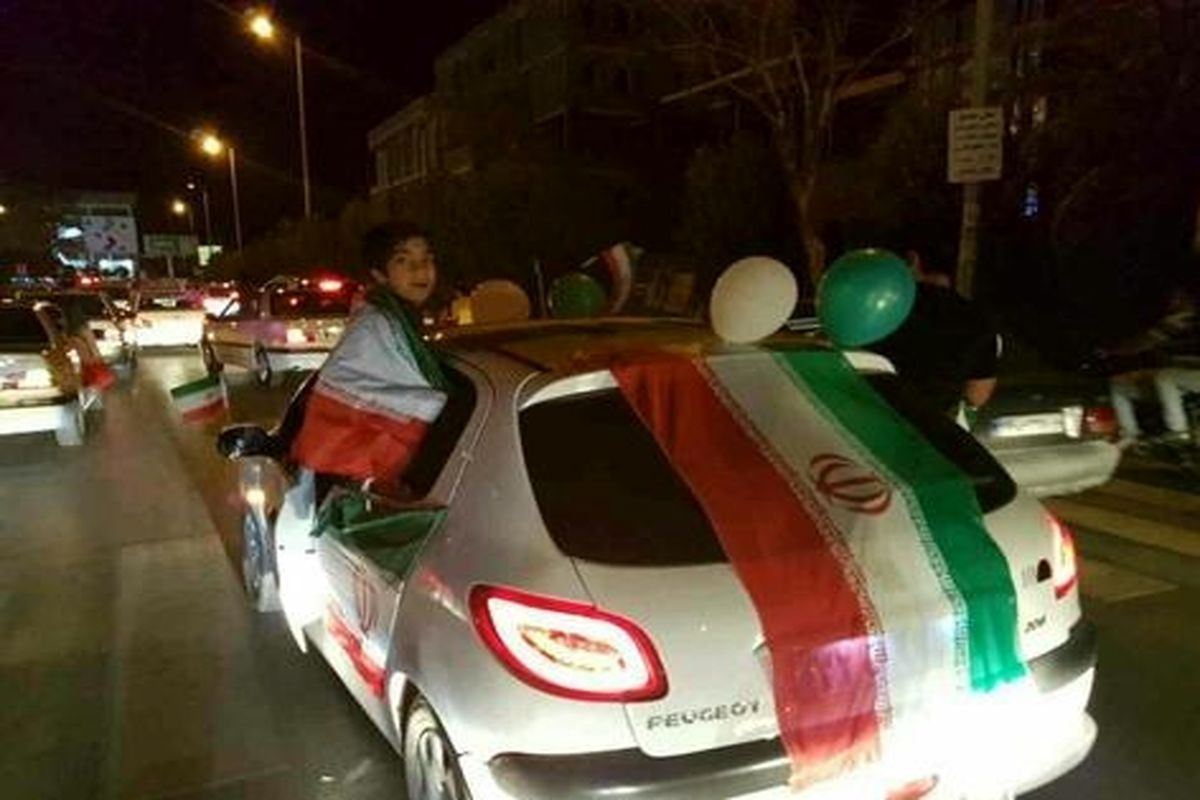 جشن صعود شهروندان اردبیلی