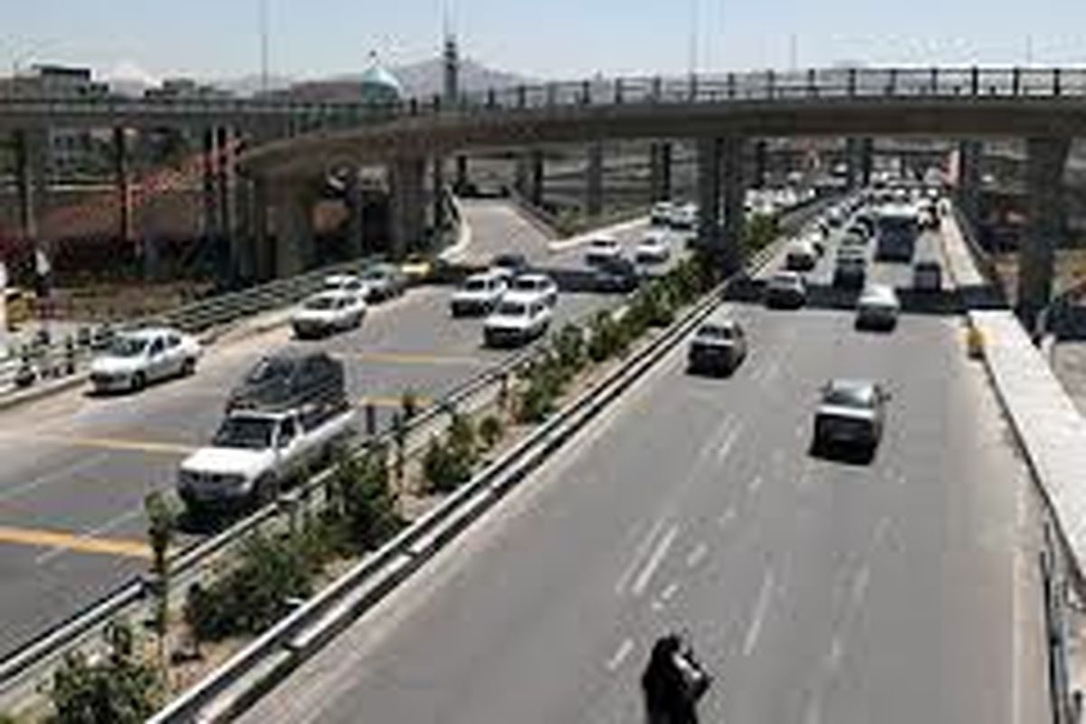 اصلاح هندسی و تعریض تقاطع خیابان مالک اشتر و بزرگراه یادگار امام