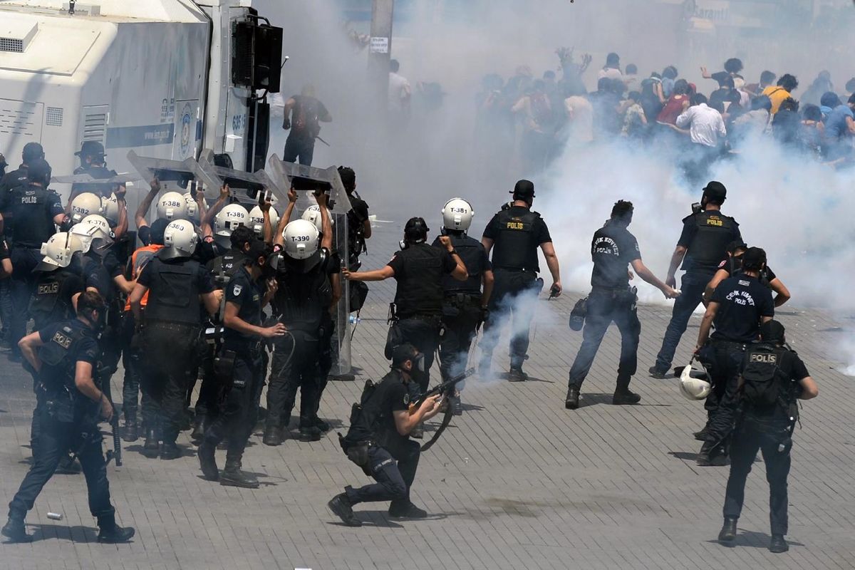 تظاهرات مخالفان درپایتخت ترکیه