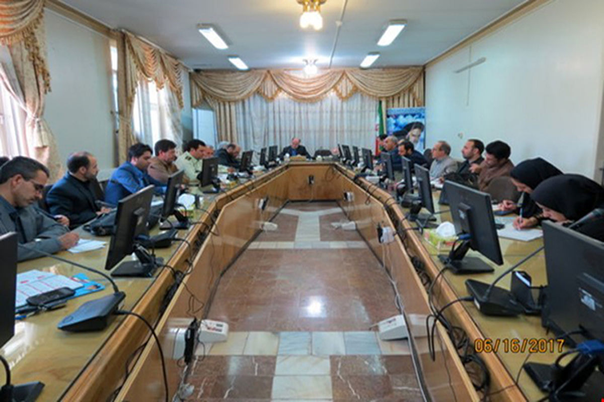 جلسه شورای هماهنگی مبارزه با موادمخدر شهرستان اراک برگزارشد