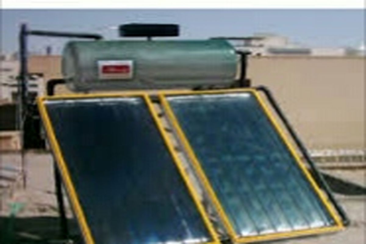 نصب ۲۶۲ آبگرمکن خورشیدی در روستاها
