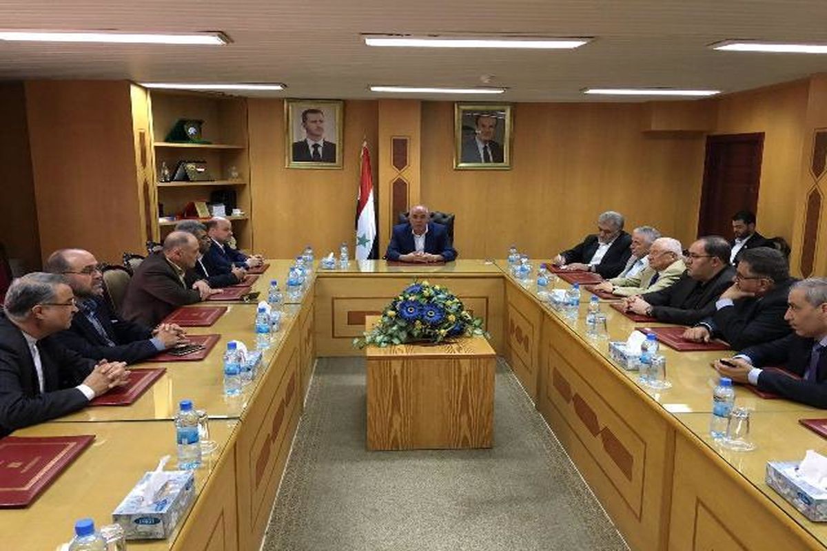 توسعه همکاری های ایران و سوریه با ایجاد اتاق بازرگانی مشترک دو کشور
