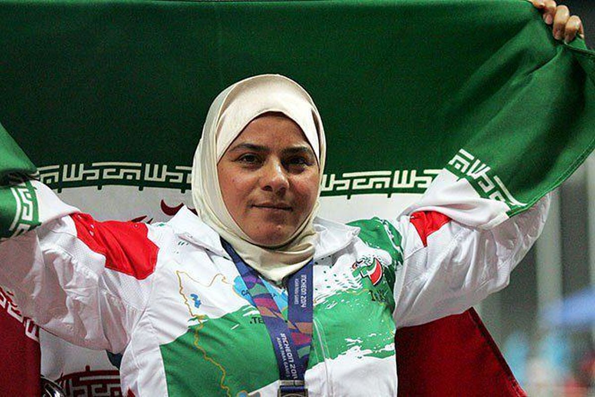 بانوی پرتابگر ایران به مدال نقره پارا دوومیدانی جهانی دست یافت