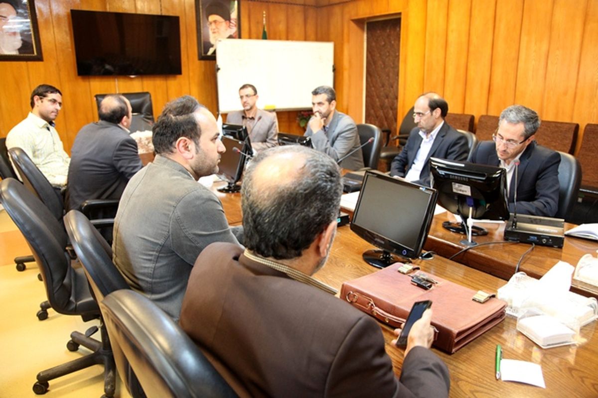 جلسه مدیریت بحران و پدافند غیرعامل در شرکت آب منطقه ای قزوین برگزار شد