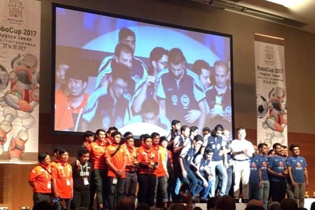 درخشش تیم های ایرانی در مسابقات ربوکاپ ۲۰۱۷ ژاپن