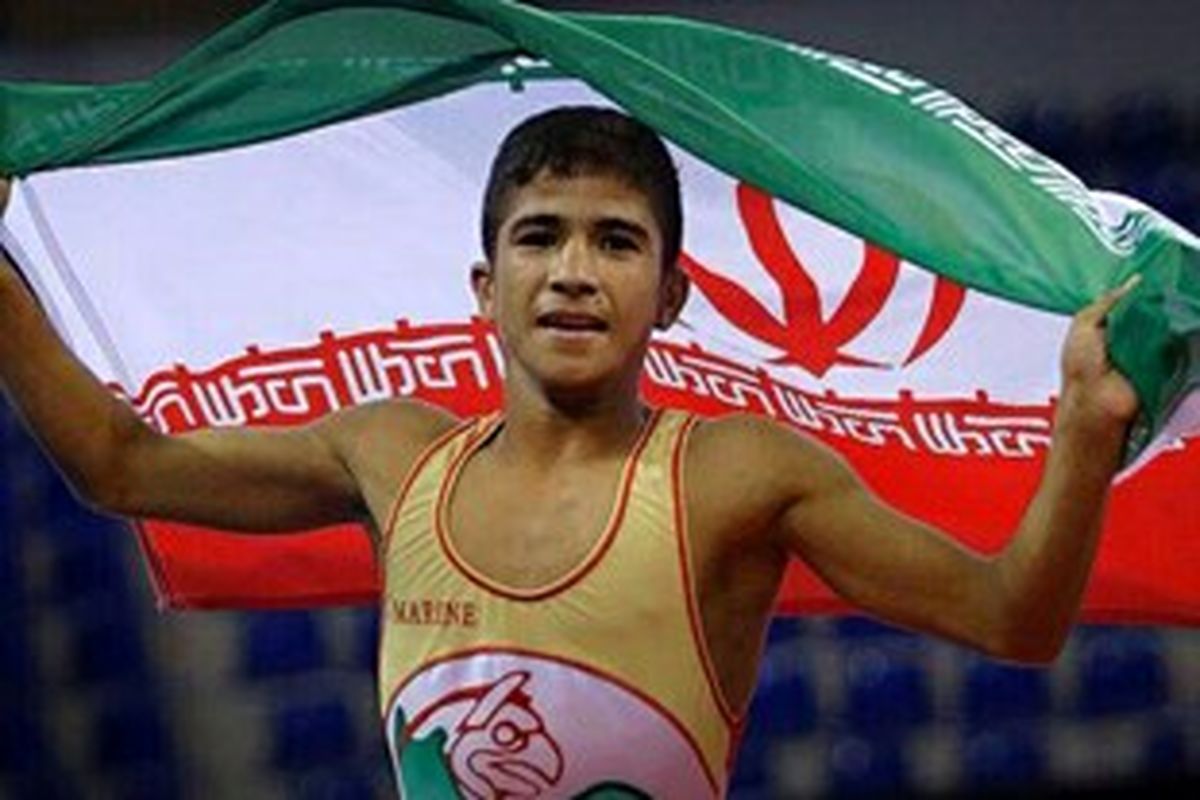 کشتی گیر سیستان و بلوچستان مدال طلا گرفت