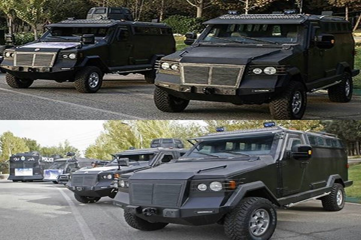 کدام خودروها امنیت مراسم تحلیف را به عهده دارند+عَکس