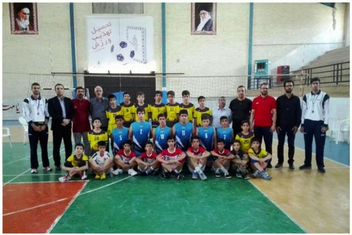 مسابقات والیبال نوجوانان لیگ شهرستان کاشان