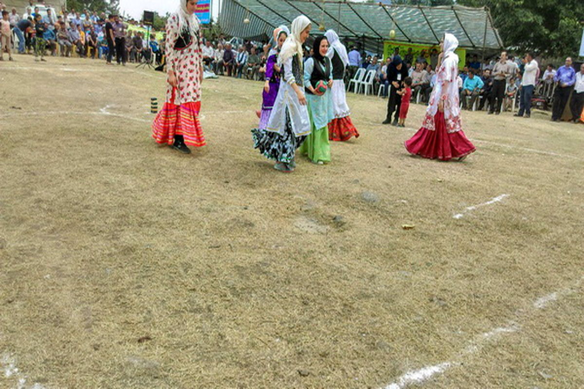 جشنواره بازیهای بومی محلی در روستای چاله سرا شهرستان ماسال برگزار شد