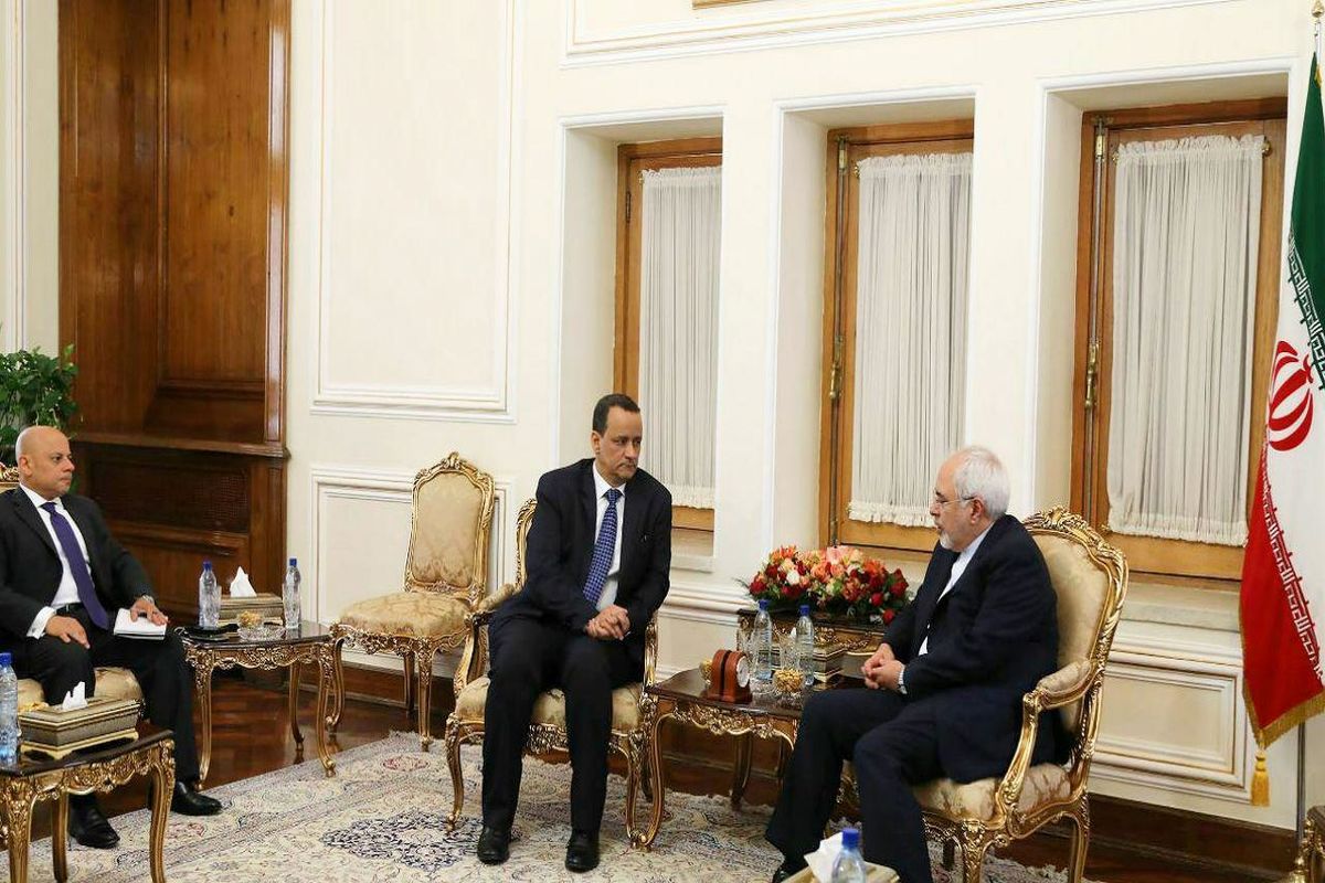 نماینده ویژه سازمان ملل در امور یمن با ظریف دیدار کرد