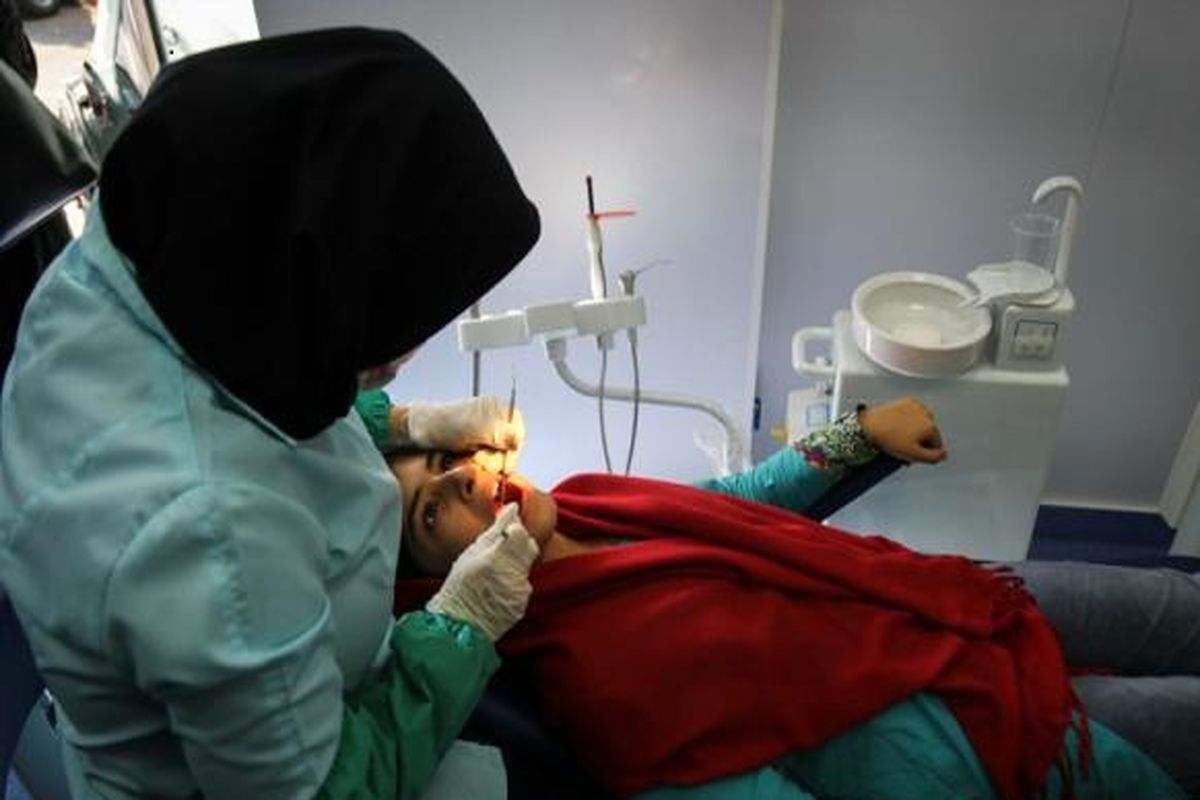 خدمات دندانپزشکی رایگان در مناطق محروم استان اردبیل ارائه می‌شود