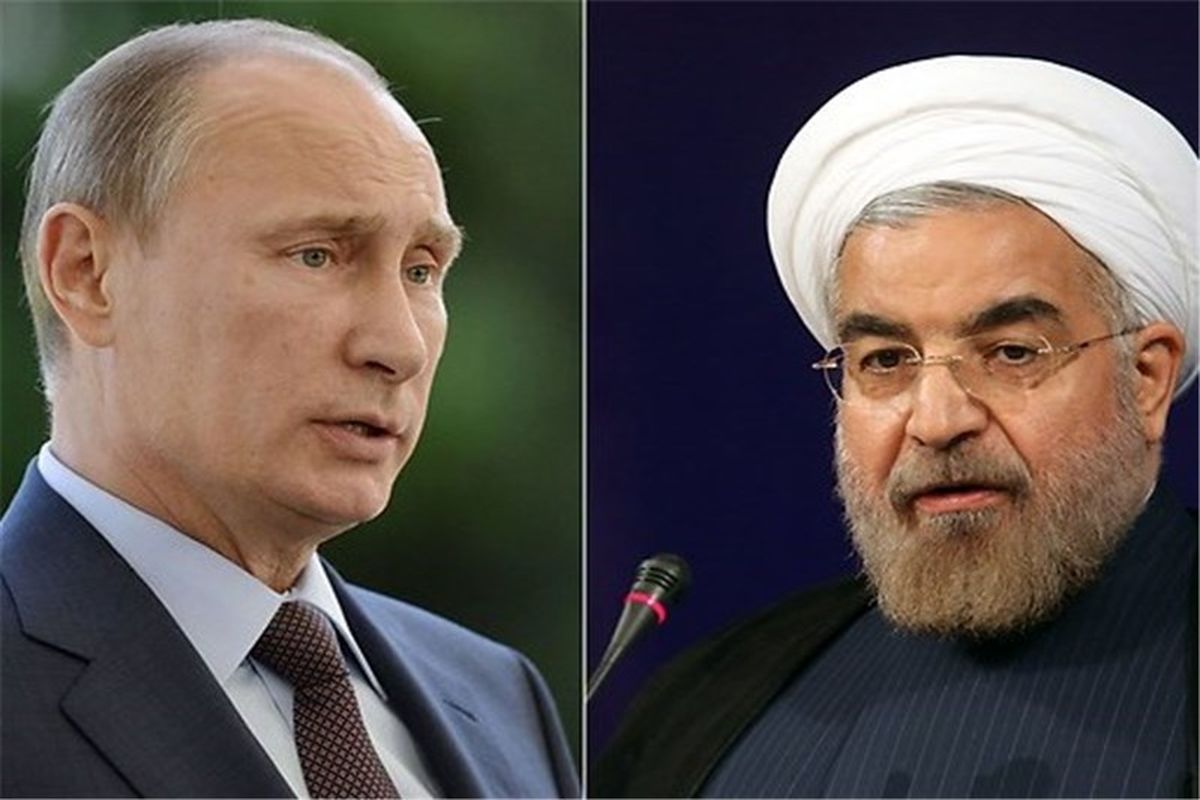 سیاست ایران توسعه و ارتقا روابط استراتژیک با روسیه است/ تبریک پوتین به رییس جمهوری
