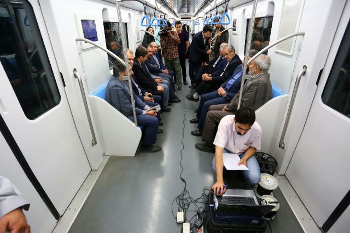 اجرای آخرین مرحله تست جانمایی سنسورهای سامانه پایش مترو اصفهان