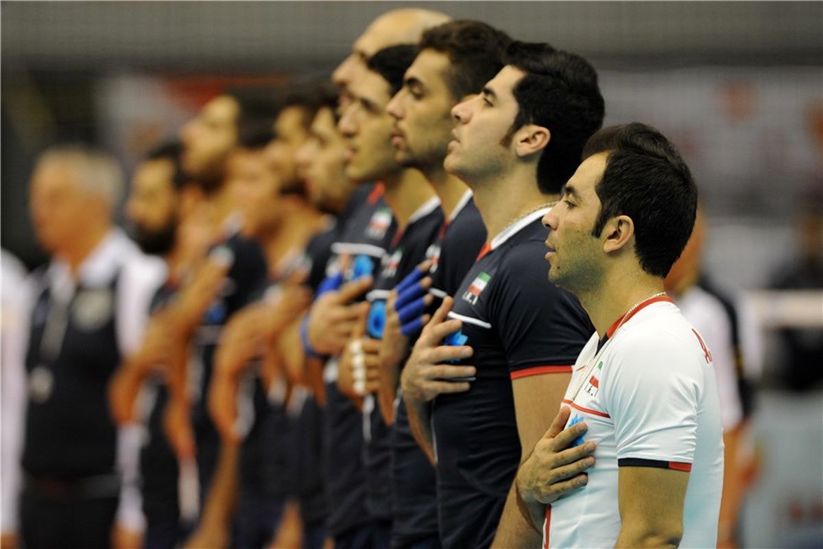 تیم ملی والیبال ایران در رتبه هشتم جهان