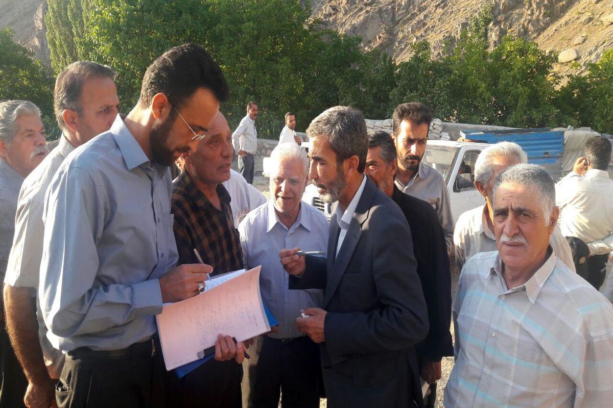 نمایندگان مردم قزوین در مجلس از روستاهای بخش الموت شرقی بازدید کردند