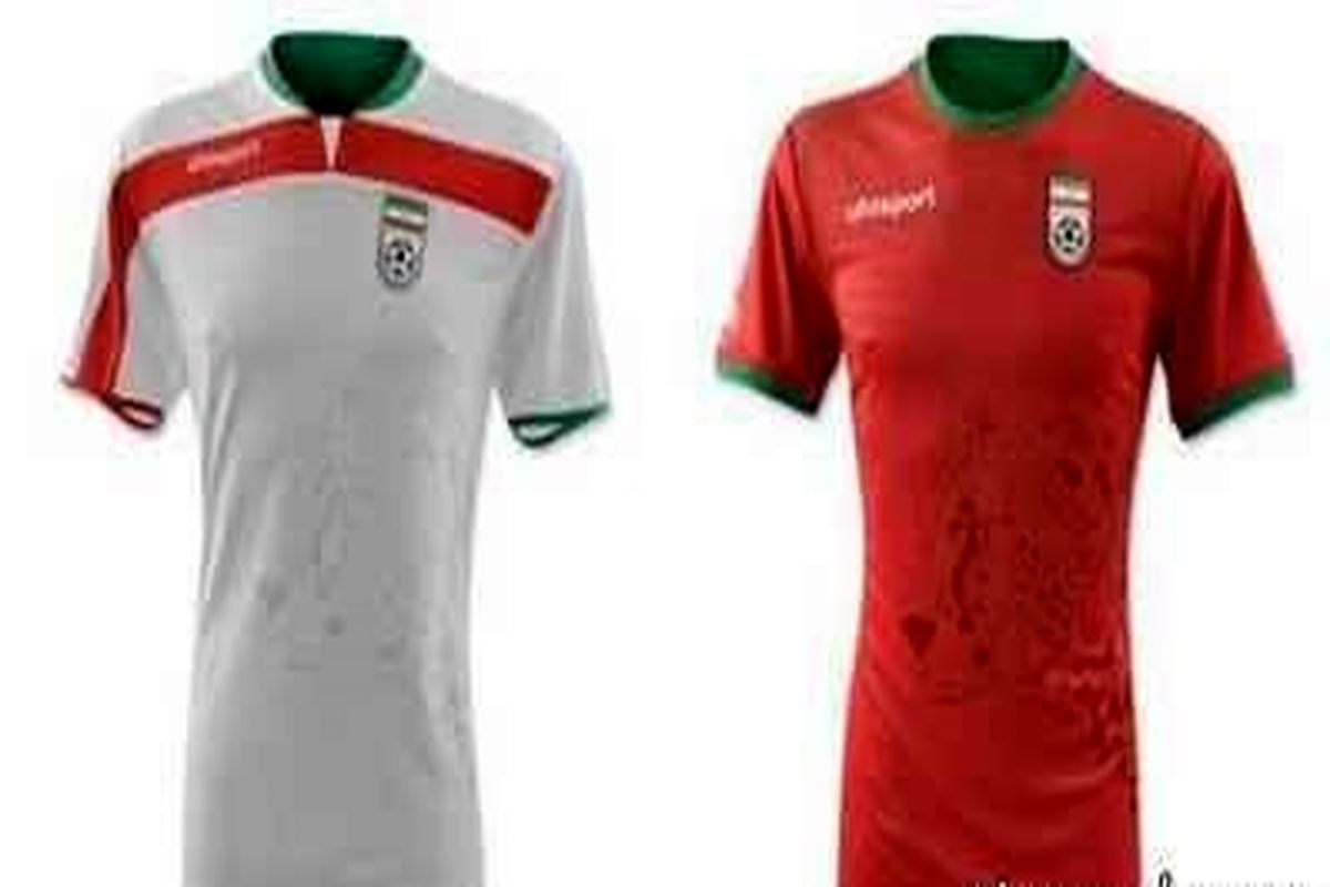 رنگ پیراهن تیم ملی فوتبال ایران مشخص شد