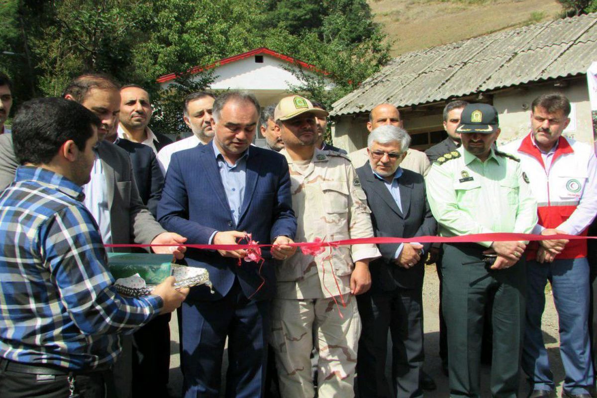 افتتاح همزمان سه پروژه راه سازی در روستای سیج آستارا با حضور فرماندار