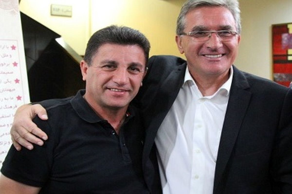 تبریک مربی پرافتخار ایران به سرمربی پرسپولیس +عکس