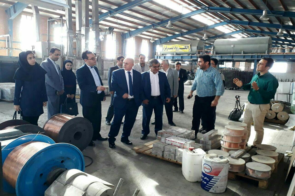 بازدید هیئت تجاری ترکیه از واحدهای صنعتی شهرک  صنعتی بیدک در خراسان شمالی