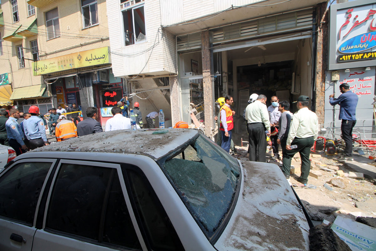 مسئول و صاحب مسافرخانه منفجر شده بر اثر گاز در قم بازداشت شد