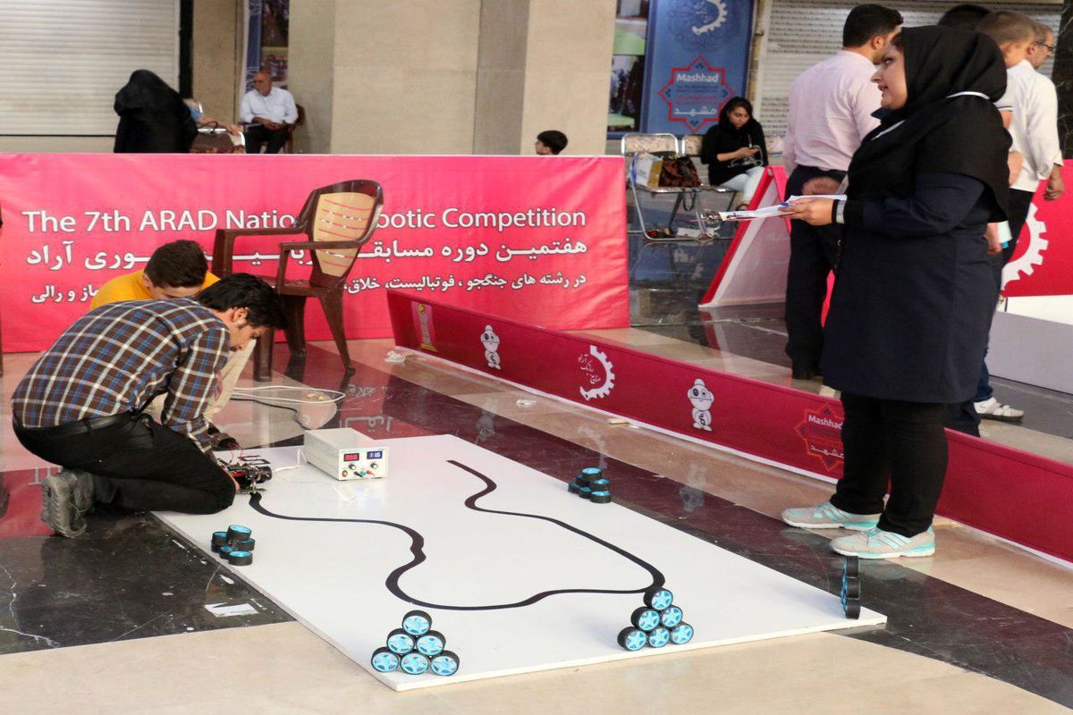 پایان مسابقات ملی رباتیک در پدیده شاندیز