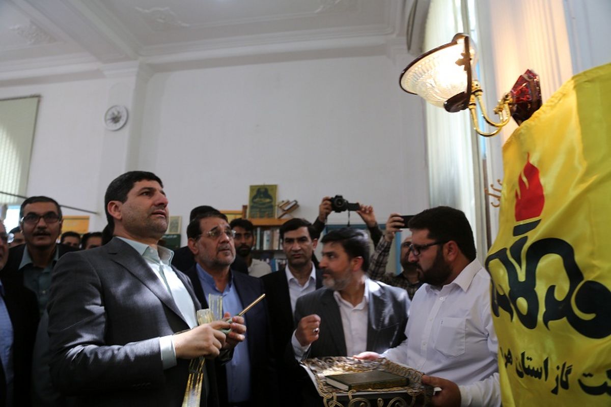 افتتاح پروژه گاز رسانی به شهرک پیامبر اعظم (ص) بندرعباس