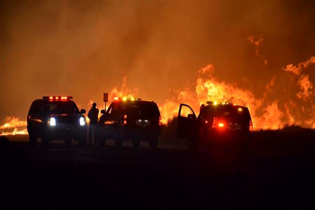 آتش سوزی مهیب در کالیفرنیا