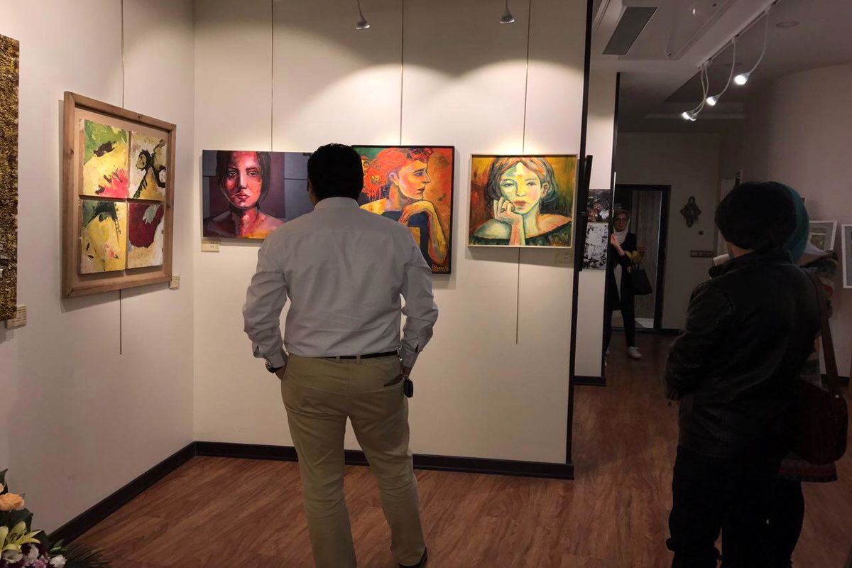 نمایشگاه گروهی نقاشی در گالری ایریک