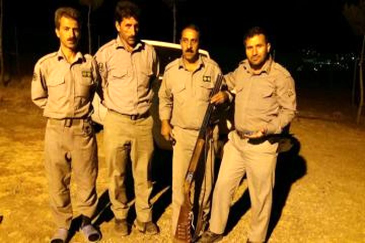 دستگیری سه شکارچی متخلف در سفید کوه