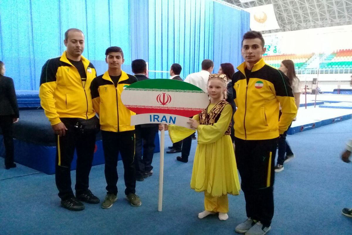 تیم ارومیه‌ای آکروژیم عنوان سوم مسابقات ازبکستان را تصاحب کرد