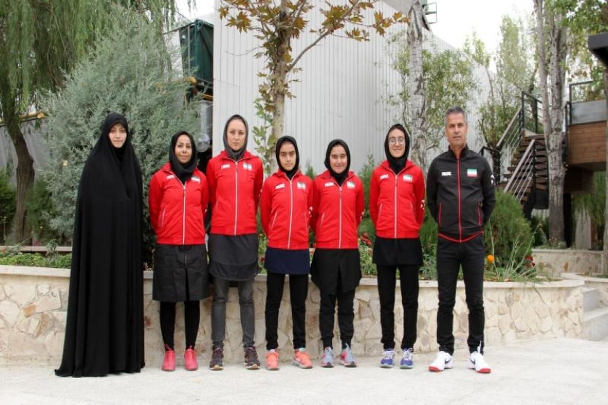 دختران تیم تنیس زیر ۱۲ سال راهی قزاقستان شدند