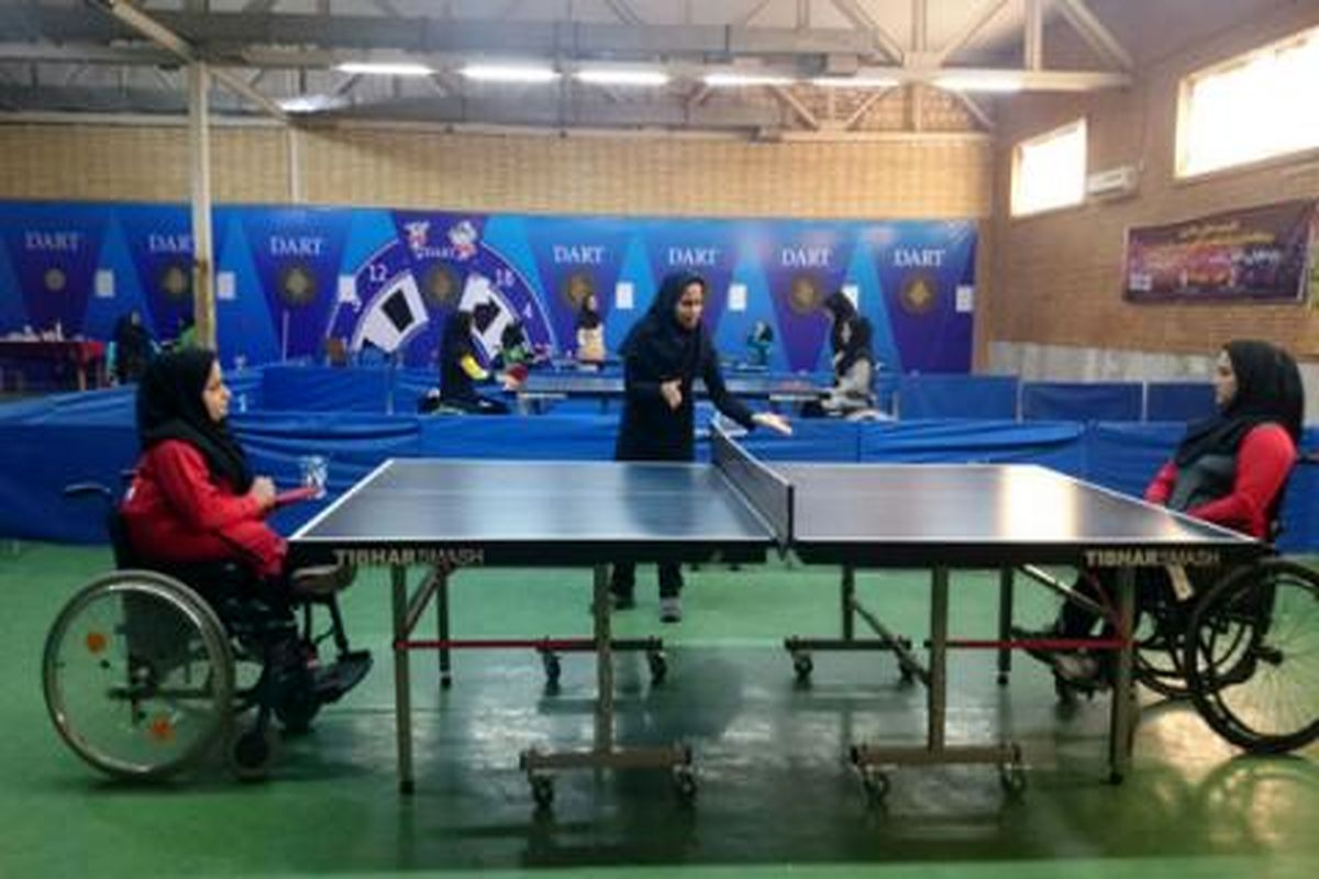 سومین مرحله اردوی تیم ملی تنیس روی میز جوانان دارای معلولیت در بخش بانوان برگزار می شود