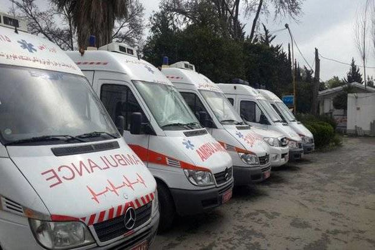 اعزام آمبولانس‌های اورژانس زنجان به مرز خسروی